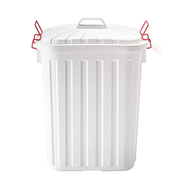 東谷 ごみ箱 タフカン 60L W360×D554×H622mm ホワイト LFS-938WH