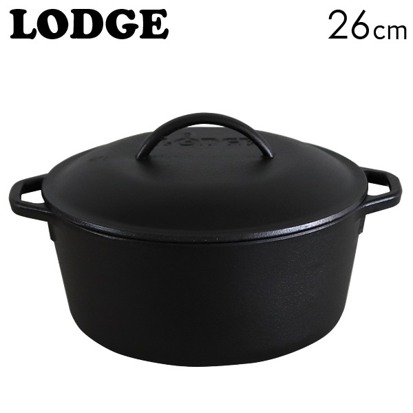 LODGE ロッジ ロジック キッチンオーヴン ループハンドル 10-1/4インチ 26cm CAST IRON DUTCH OVEN L8DOL3