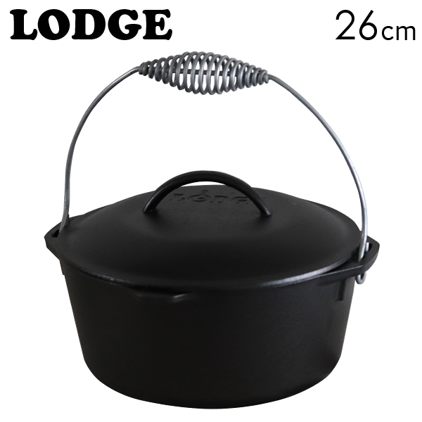 LODGE ロッジ ロジック キッチンオーヴン 10-1/4インチ 26cm CAST IRON DUTCH OVEN L8DO3