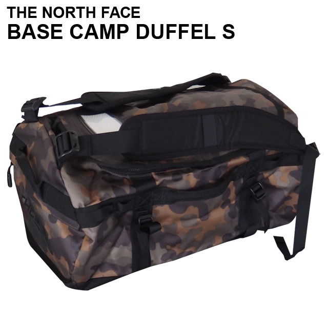 THE NORTH FACE バックパック BASE CAMP DUFFEL S ベースキャンプ ダッフル 50L ニュートープグリーンマクロフレックカモプリント ボストンバッグ ダッフルバッグ