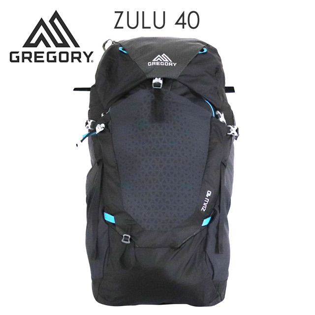 GREGORY グレゴリー 登山リュック ZULU40 40L M/L オゾンブラック 1115907416