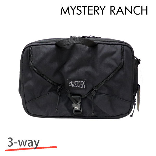 MYSTERY RANCH ミステリーランチ 3 Way 3ウェイ 22L BLACK ブラック ショルダーバッグ バックパック
