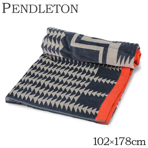 PENDLETON ペンドルトン Oversized Jacquard Spa Towel オーバーサイズジャガードスパタオル XB233-55167 ハーディングスレート