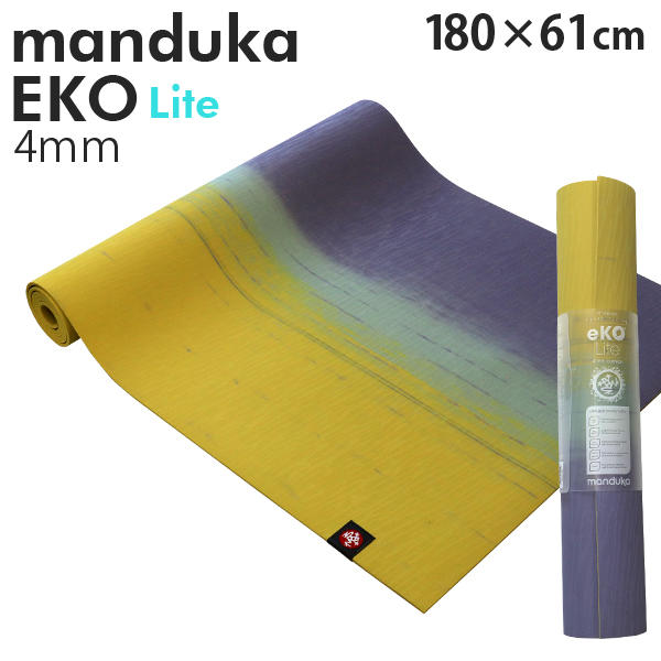 Manduka マンドゥカ Eko Lite エコ ライト ヨガマット Bamboo Stripe バンブーストライプ 4mm