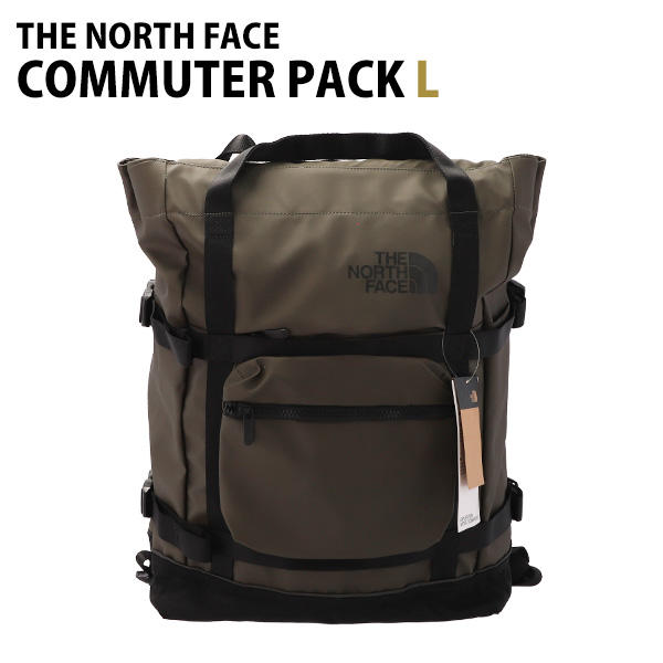 THE NORTH FACE ノースフェイス バックパック COMMUTER PACK L コミューターパック 35L ニュートープグリーン×ブラック