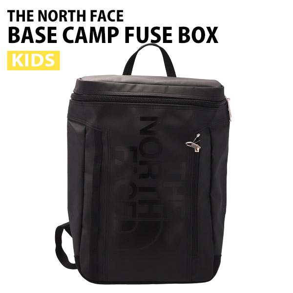 THE NORTH FACE ノースフェイス バックパック BASE CAMP FUSE BOX ベースキャンプ ヒューズボックス キッズ 21L ブラック