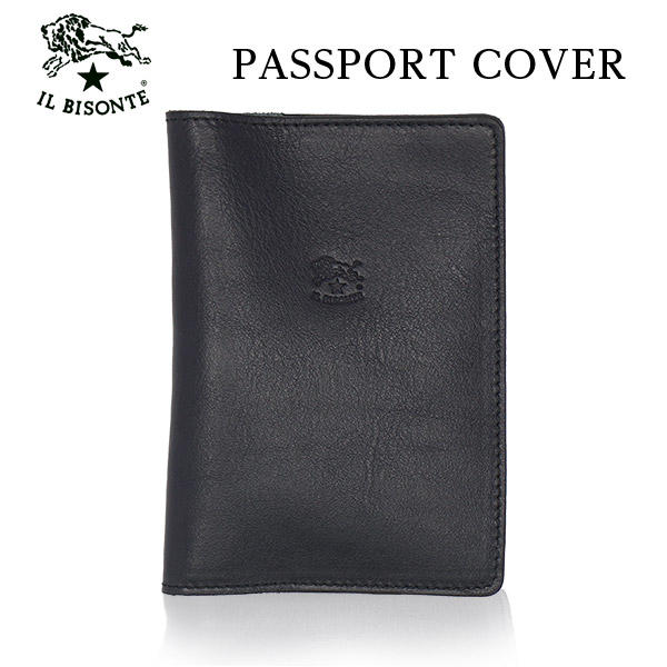 IL BISONTE イルビゾンテ CASE パスポートケース NAVY ネイビー BL101 SCA005 パスポートカバー PV0004