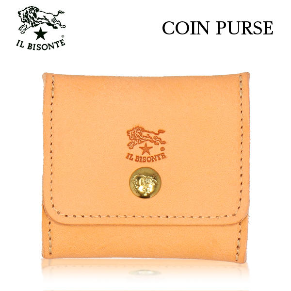 IL BISONTE イルビゾンテ COIN PURSE コインパース NATURAL ナチュラル NA106 SCP020 コインケース PV0005