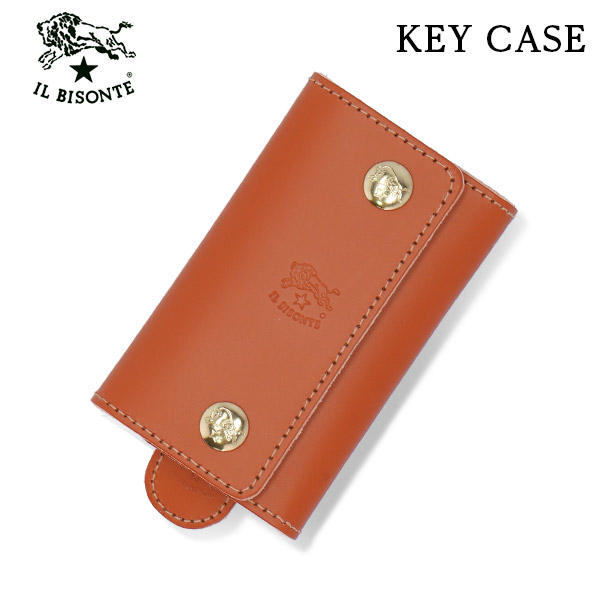 IL BISONTE イルビゾンテ KEYRING キーリング CARAMEL キャラメル CA101 SKH123 キーホルダー PG0001