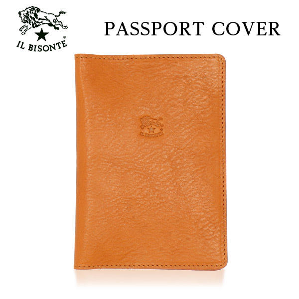 IL BISONTE イルビゾンテ CASE パスポートケース HONEY ハニー OR176 SCA005 パスポートカバー PV0001