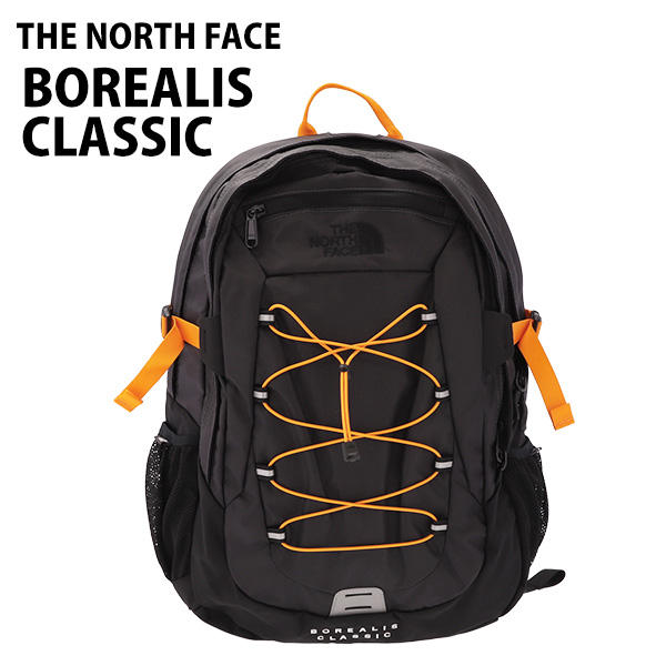THE NORTH FACE ノースフェイス バックパック BOREALIS CLASSIC ボレアリス クラシック 29L アスファルトグレー×コーンオレンジ