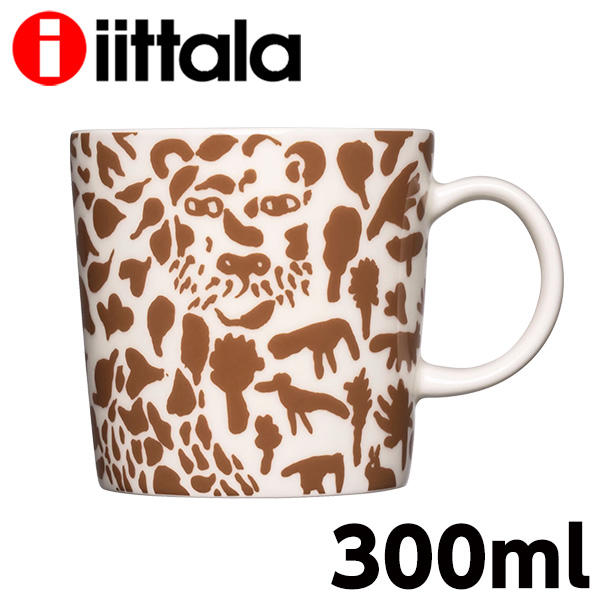 iittala イッタラ Cheetah チーター マグ ブラウン 300ml マグカップ
