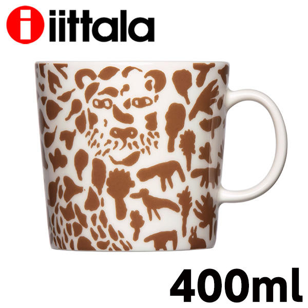 iittala イッタラ Cheetah チーター マグ ブラウン 400ml マグカップ