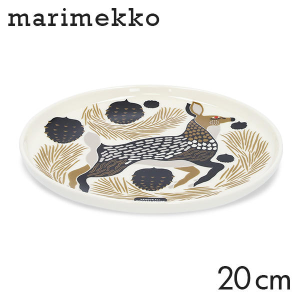 Marimekko マリメッコ Peura ペウラ お皿 プレート 20cm