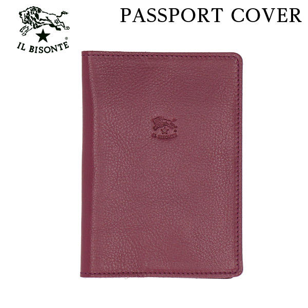 IL BISONTE イルビゾンテ CASE パスポートケース IRIS アイリス PU173 SCA005 パスポートカバー PV0001