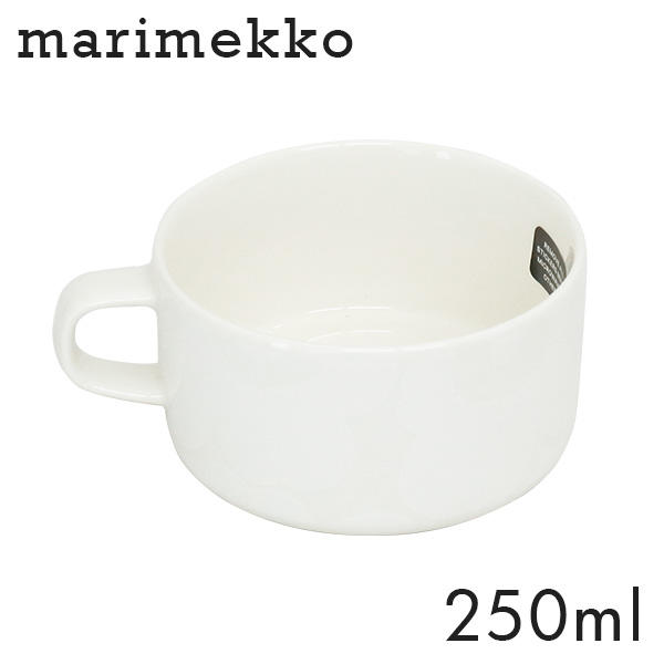 Marimekko マリメッコ Unikko ウニッコ ティーカップ 250ml ホワイト