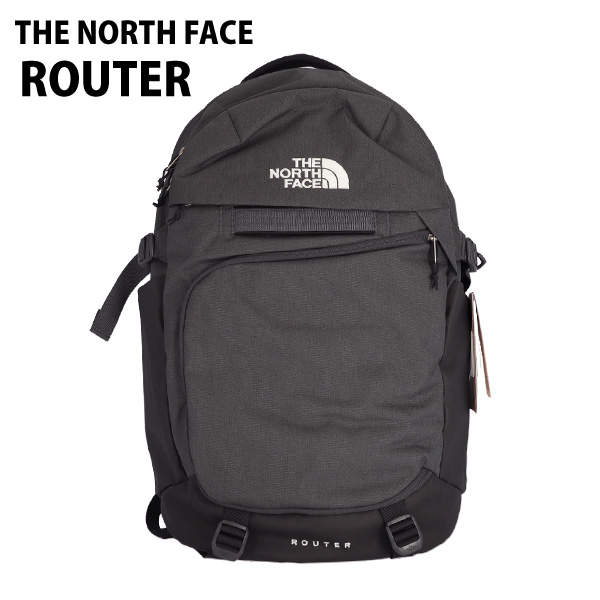 THE NORTH FACE ノースフェイス バックパック ROUTER ルーター 40L アスファルトグレーライトヘザー×ブラック