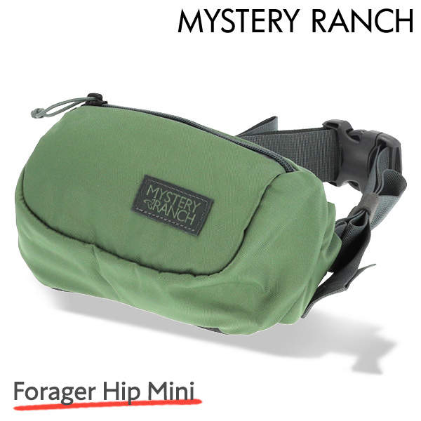 MYSTERY RANCH ミステリーランチ ウエストバッグ FORAGER Hip Mini フォーリッジャー ヒップミニ 1.2L Noble Fir ノブルファー