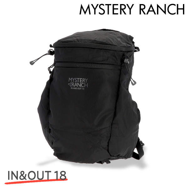 MYSTERY RANCH ミステリーランチ バックパック IN＆OUT 18 イン＆アウト 18L BLACK ブラック