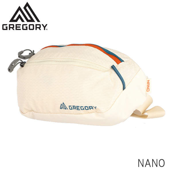 GREGORY グレゴリー ウエストパック ミニ NANO ナノ 3L チョークホワイト 153063A545
