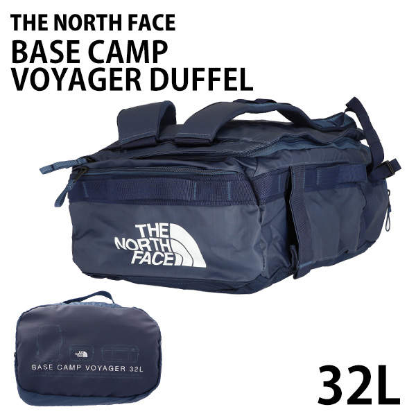 THE NORTH FACE ノースフェイス バックパック BASE CAMP VOYAGER DUFFEL ベースキャンプ ボイジャー ダッフル 32L シェイディブルー×サミットネイビー