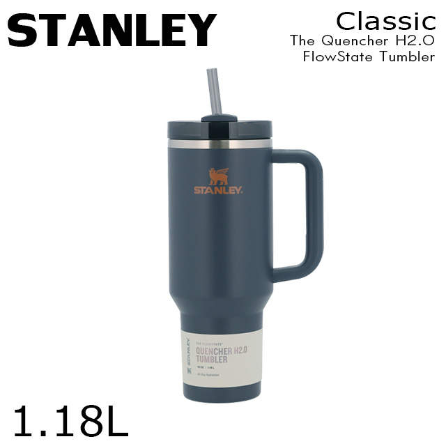 STANLEY スタンレー The Quencher H2.O FlowState Tumbler 真空 スリムクエンチャー トワイライト 1.18L 40oz