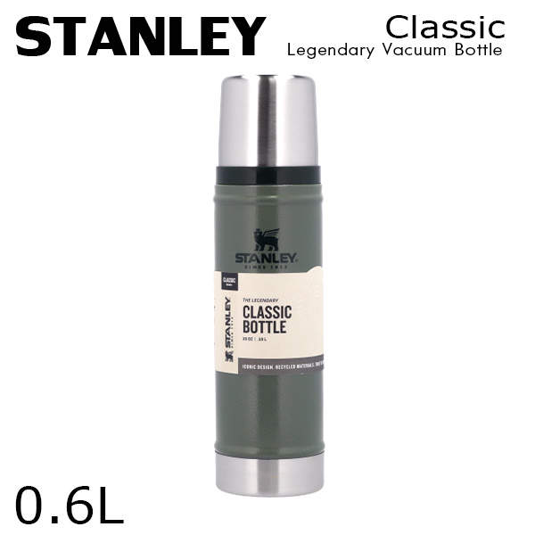 STANLEY スタンレー Classic Legendary Vacuum Bottle クラシック 真空ボトル ハンマートーングリーン 0.6L