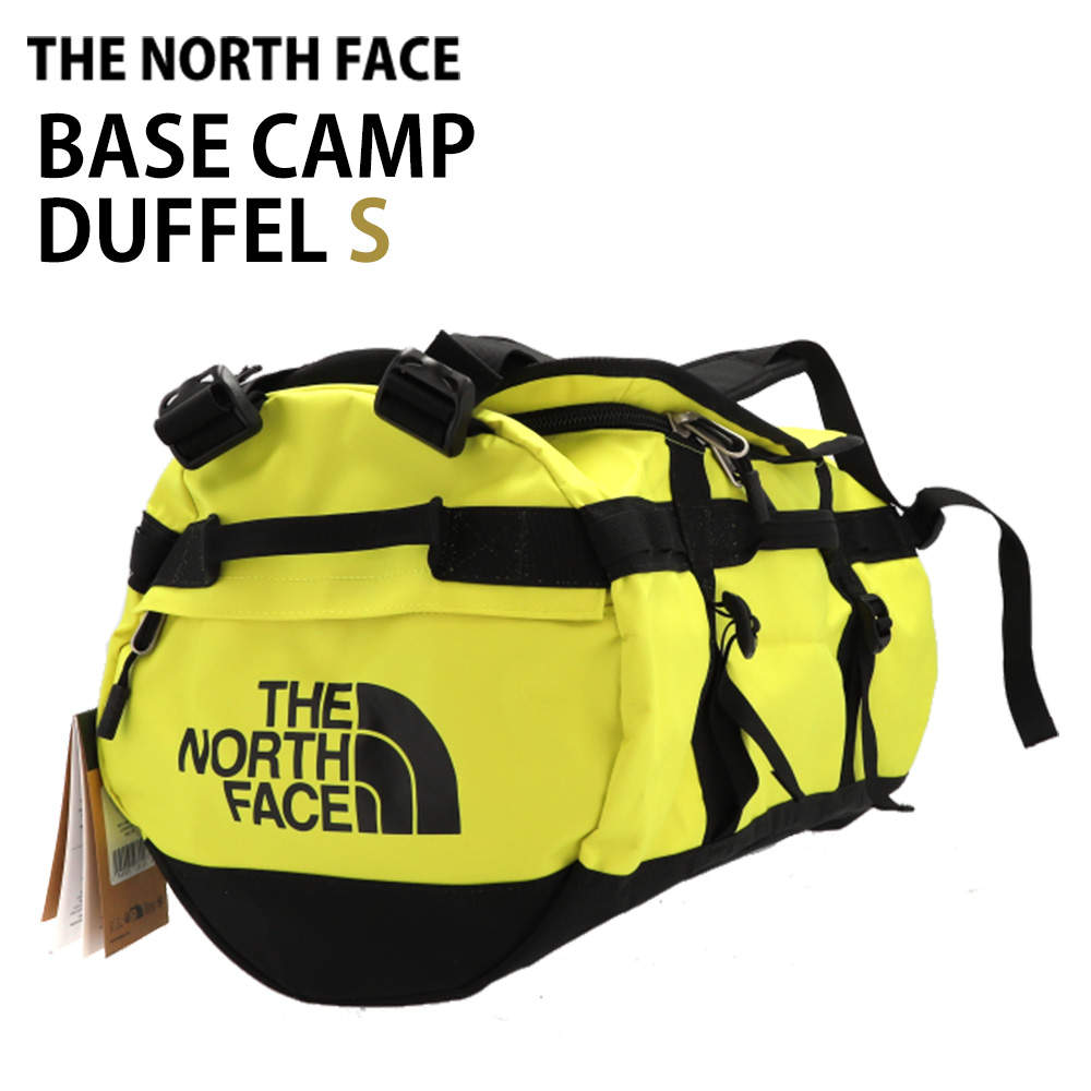 THE NORTH FACE ノースフェイス バックパック BASE CAMP DUFFEL S ベースキャンプ ダッフル 50L サルファースプリング ブラック