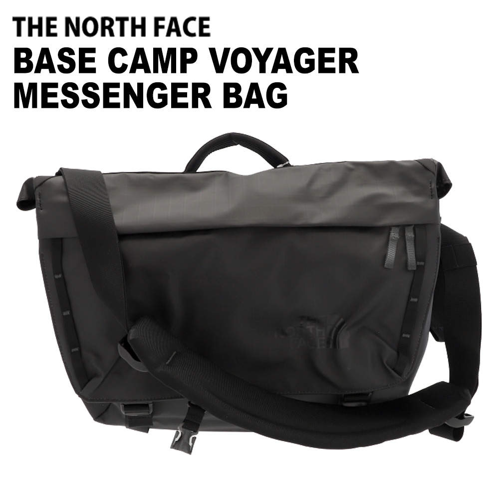 THE NORTH FACE ノースフェイス メッセンジャーバッグ BASE CAMP VOYAGER MESSENGER ベースキャンプ ボイジャー メッセンジャー 12L ブラック アスファルトグレー