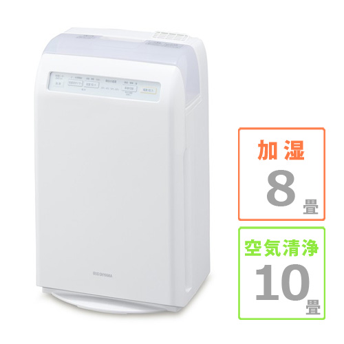 【売り切れ御免】アイリスオーヤマ 加湿空気清浄機 10畳 ホワイト HXF-C25-W