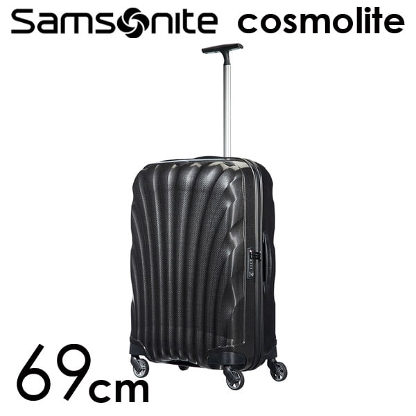 Samsonite スーツケース Cosmolite3.0 コスモライト3.0 69cm ブラック 73350-104/V22-09-306