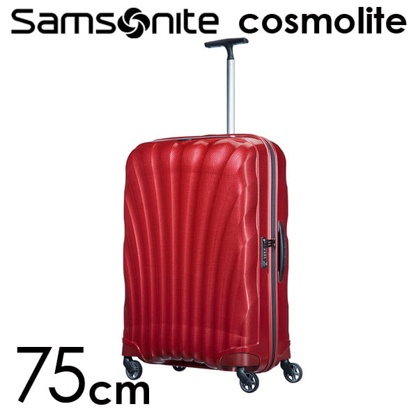 Samsonite スーツケース Cosmolite3.0 コスモライト3.0 75cm レッド 73351-172/V22-00-304【他商品と同時購入不可】