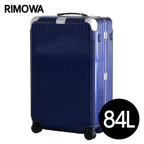 リモワ RIMOWA スーツケース ハイブリッド チェックインL 84L グロスブルー Check-In L 883.73.60.4【他商品と同時購入不可】