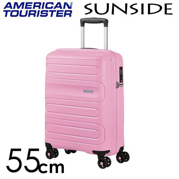 Samsonite スーツケース American Tourister Sunside アメリカンツーリスター サンサイド 55cm ピンクジェラート