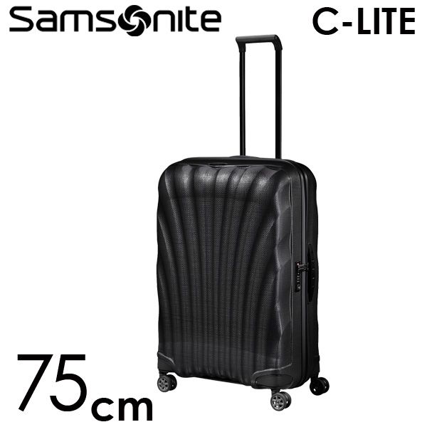 Samsonite スーツケース C-LITE Spinner シーライト スピナー 75cm ブラック 122861-1041【他商品と同時購入不可】