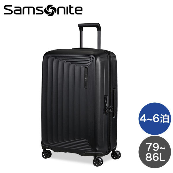 Samsonite スーツケース Nuon Spinner ヌオン スピナー 69cm EXP マットグラファイト 134400-4804