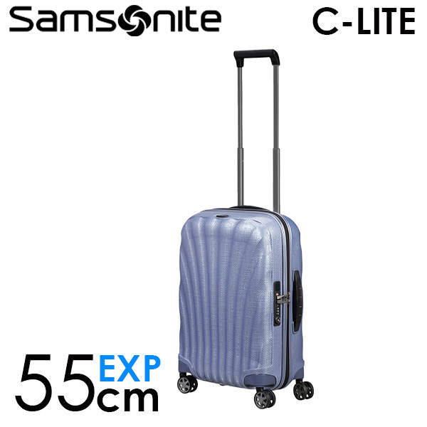 Samsonite スーツケース C-LITE Spinner シーライト スピナー 55cm EXP ラベンダー 134679-1491