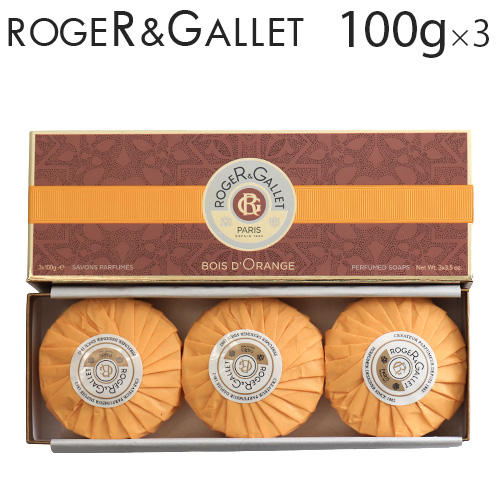 ロジェガレ パフューム ソープ オレンジ 100g×3個セット / ROGER＆GALLET