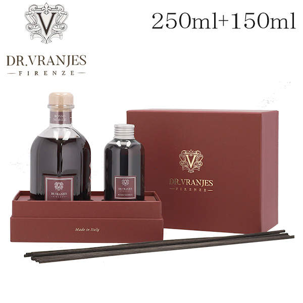 ドットール・ヴラニエス ディフューザー ギフトボックス ROSSO NOBILE ロッソ ノービレ 250ml+150ml / DR.VRANJES