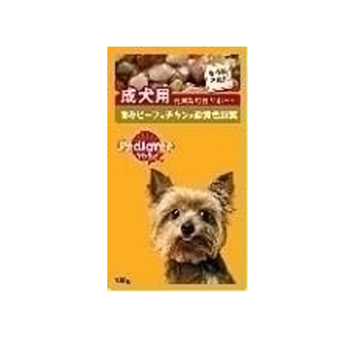マース ぺディグリー 成犬用 ビーフ&チキン野菜 130g P105