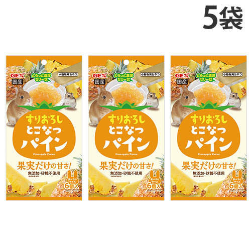 ジェックス すりおろし とこなつパイン 6個入×5袋