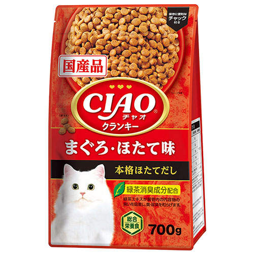 いなば CIAO クランキー まぐろ・ほたて味 本格ほたてだし 700g P-451