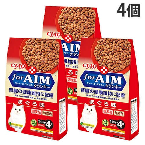 いなば CIAO forAIM クランキー まぐろ味 4袋入×4個 CA-51