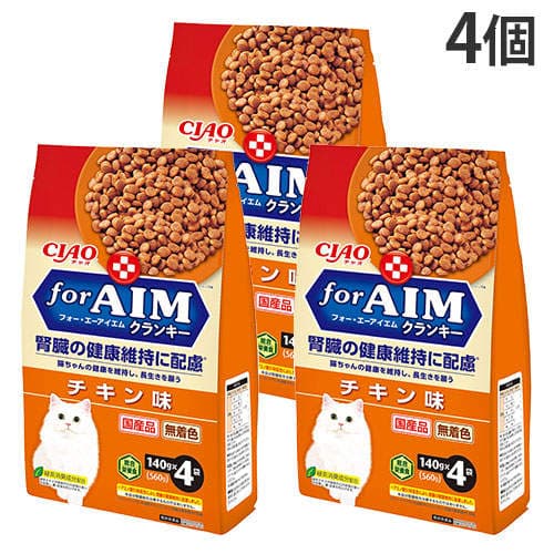 いなば CIAO forAIM クランキー チキン味 4袋入×4個 CA-53