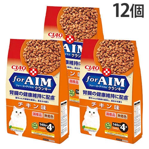 いなば CIAO forAIM クランキー チキン味 4袋入×12個 CA-53