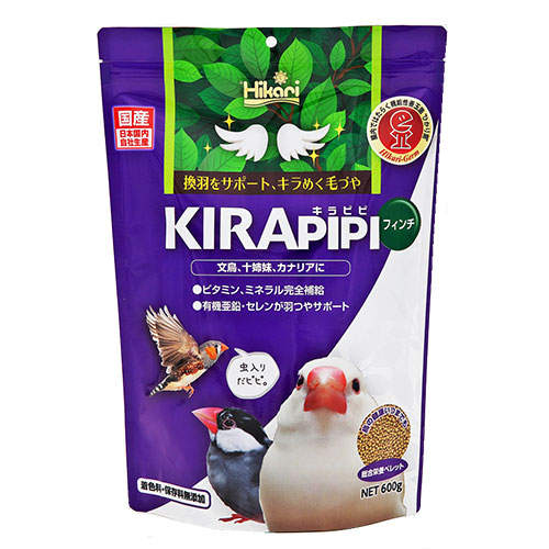キョーリン ひかり キラピピ フィンチ 600g