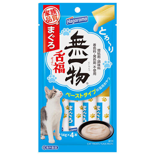 【ポイント10倍】はごろもフーズ 無一物 舌福 まぐろ 14g×4本
