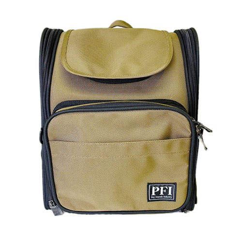 朝日加工 PFIキャリーバッグ カーキ コンパクト