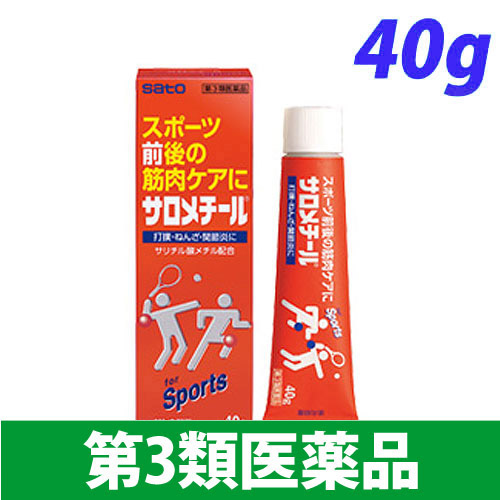 【第3類医薬品】佐藤製薬 サロメチール 40g