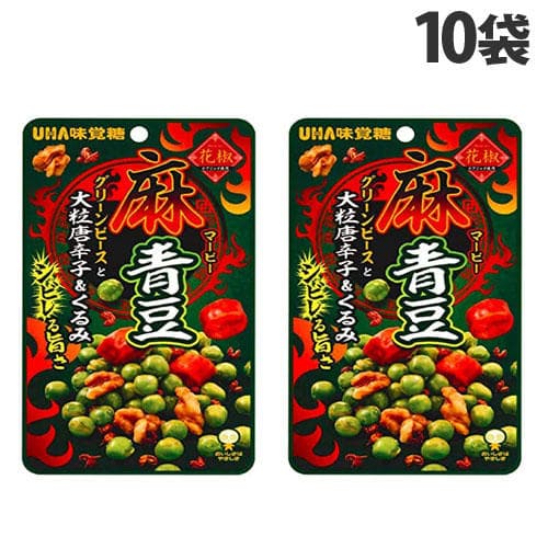 UHA味覚糖 麻青豆 45g×10袋